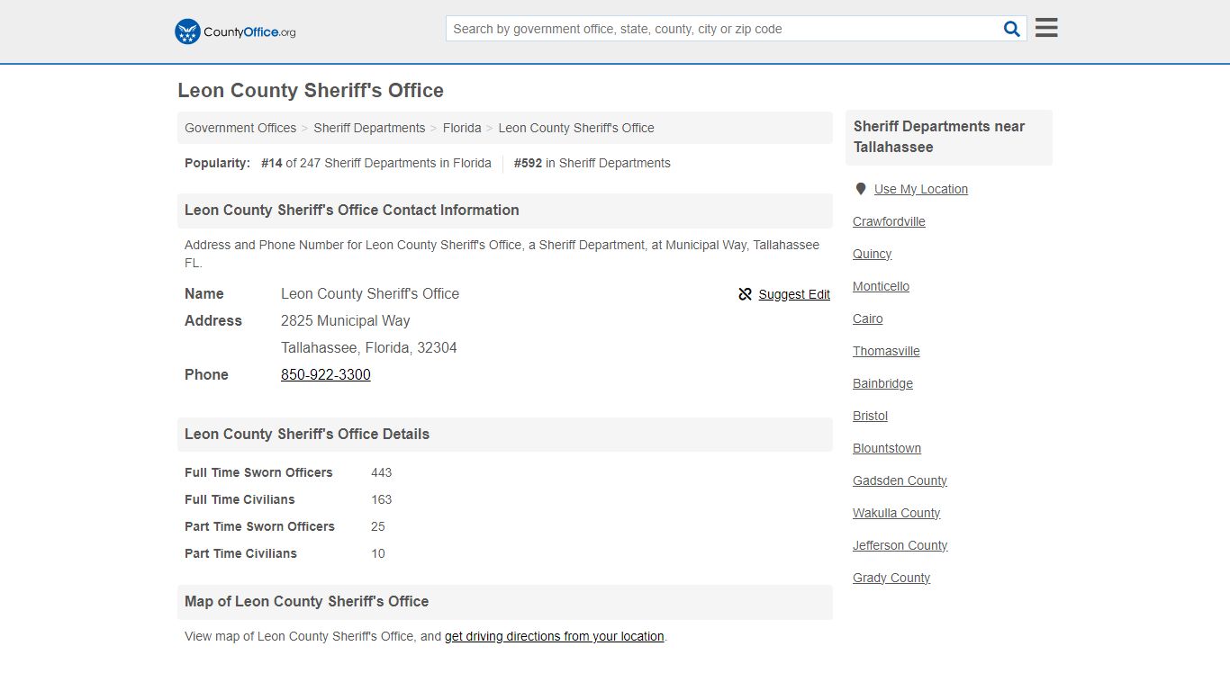 Leon County Sheriff's Office